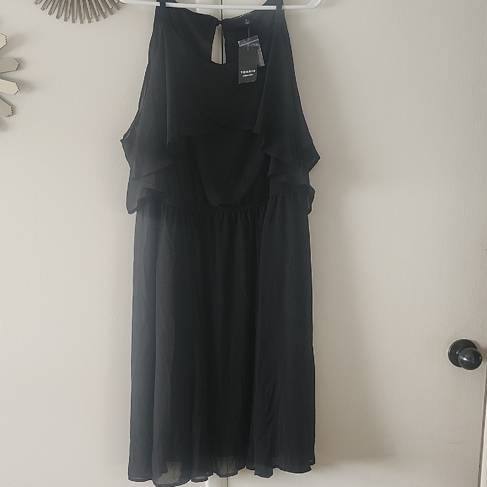 Torrid Black Sleeveless Dress